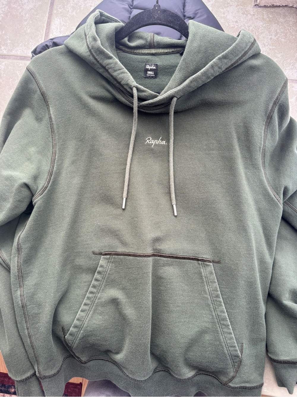 Green Rapha Hoodie - Picture 3 of 4